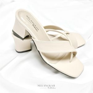 Melangkah Collection Grecia Heels Wanita Hak 5cm Sandal Wanita Kekinian