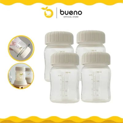 Bueno Wide Neck Breastmilk Storage Bottle (5oz/4 Pcs)