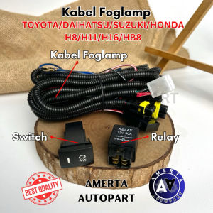 Kabel Foglamp Mobil Toyota Honda Suzuki Daihatsu Universal H11 H16 HB8 H8