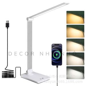 D012 Đèn Làm Việc Để Bàn Thông Minh - Đèn LED Học Sinh 5 Mức Nhiệt Độ Màu Tùy Chỉnh Hiện Đại
