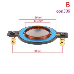 con309 34.4 44.4 51.3 72.2 74.5 Core Tweeter Voice Membrane Titanium Film Treble Speaker Repair accessories DIY Parts