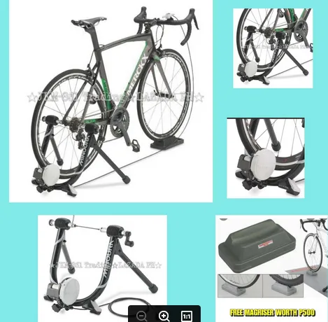 Minoura Mag Ride 60-R Indoor Bike Trainer with remote with FREE