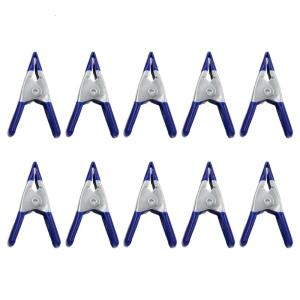 10Pieces Metal A-shaped Clip 2 Inch Spring Clamps Woodworking Grip Powerful Tools Fixed Clamps Home Crafts Repair Tool