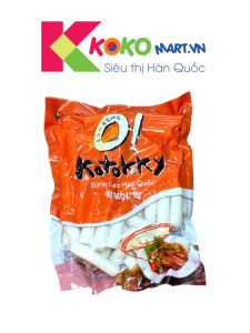 Bánh gạo thỏi Tokbokki truyền thống Hàn Quốc 500g