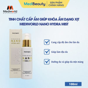 Tinh chất cấp ẩm giúp khóa ẩm dạng xịt Mediworld Nano Hydra Mist