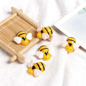 VCH Scrapbook Accessories Jewelry Making Tiny Bee Lovely Resin Flatback Cabochon Miniature Embellishment