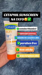 Cetaphil Sunblock SPF 118+ Light Gel Face & Body 118ml Sunscreen Protection
