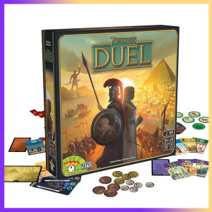 7 Wonders Duel Strategy Board Game | 2 Players Ages 10+ | Fun Civilization Family Couples Board Games | Party Gift for Teen & Adult