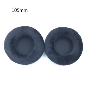2Pieces Portable Ear Pads Velvet Cushion Covers 60mm-110mm Headphone Ear Pads Cushion Pads Easy to Install