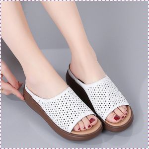 Open-toe Sandals Convenience Soft Open-toed Shoe Breathable Support Cushioning Compact and Exquisite