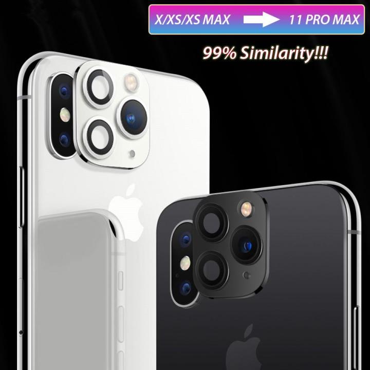 New for IPhone X XS Max Turn To 11 Pro Max Case Camera Lens Second