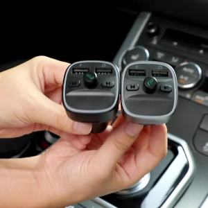 T25 Car mp3 Bluetooth player fm Transmitter Receiver Car Charger Hands-Free Phone Music