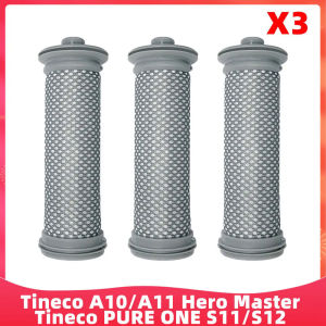 Fit For Tineco A10 / A11 Hero Master / PURE ONE S11 / S12 Series Cordless Vacuums Spare Part Roller Brush Pre Hepa Filter