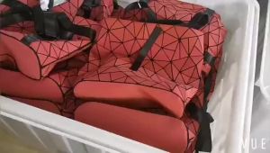 Sansheng Yizhai Guangzhou Original Silicone Large Capacity Handbag Commuter Tote Shoulder Bag Quilted Shopping Bag Womens Bag