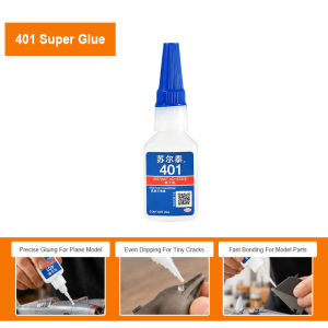401 Instant Quick-Drying Adhesive 20ML Strong Bond Liquid Glue Instant Dry Glue Instant Glue for Plastic Metal Wood &Rubber Fixes