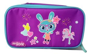 My Style TM 2290 Fancy Rabbit Double Layer Pencil Case Multifungsi Perempuan