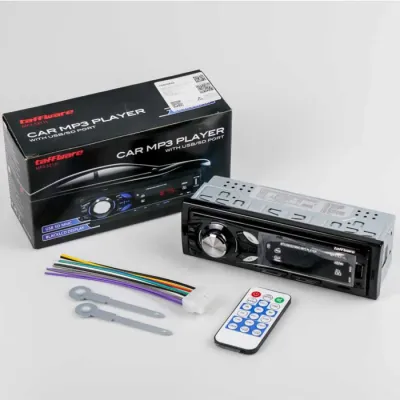 BISA COD - Head Unit Tape Mobil Single Din Mp3 with Bluetooth Radio - Tape Mobil Super Bass Multipungsi 6 In 1 FM Radio Bluetooth SD Card MP3 Mobil
