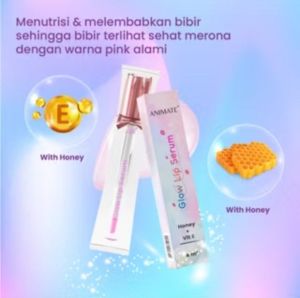 M4 Serum Bibir Animate Madu Y4 / ANIMATE Glow Lip Serum With Honey + Vitamin E Melembabkan Bibir FA