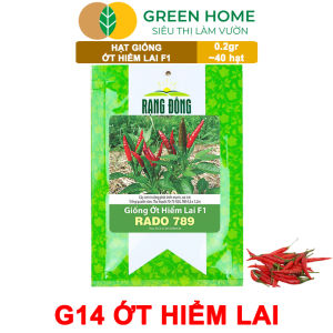 Hạt Giống Ớt Greenhome Rau Ăn Lá Gia Vị Củ Quả Các Loại Hoa Trồng Quanh Năm Năng Suất Cao