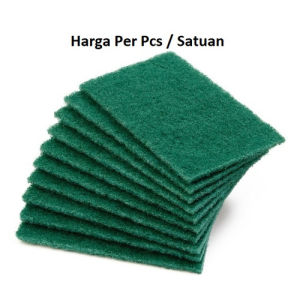 Pemasak Piring Hijau Strong Absorbent - Harga Satuan