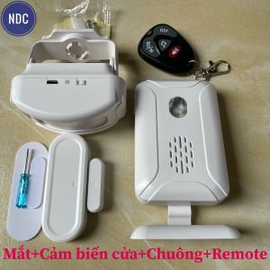 [HCM]Chuông Báo Khách Báo Động Gắn Cửa Cao Cấp KS-WLS07