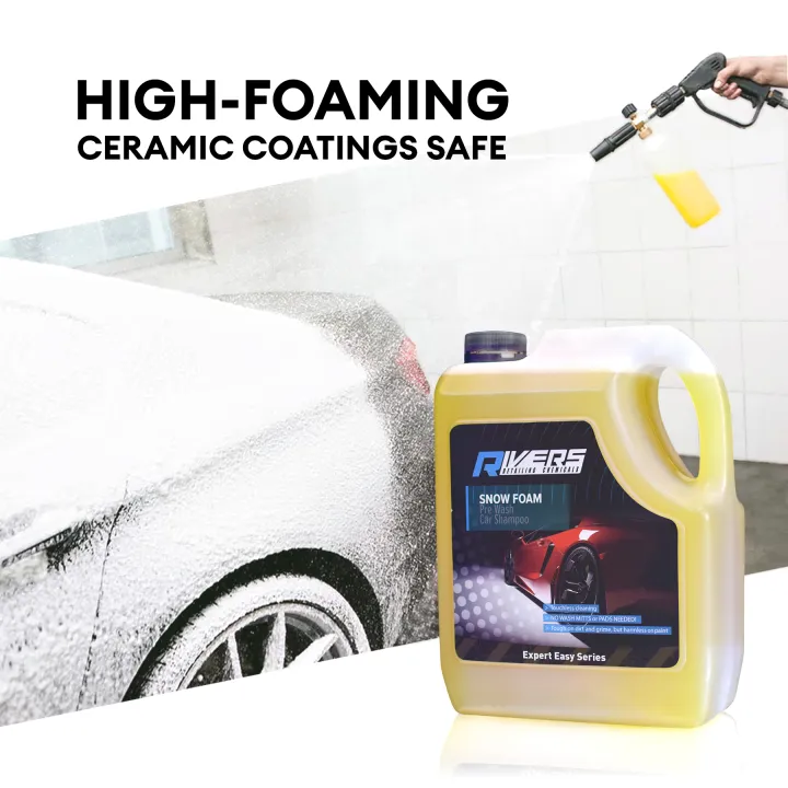 Rivers Snow Foam Shampoo for cars or motorcycles - 1 gal. | Lazada Philippines