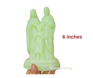 Mother Mary Luminous/Holy Family Luminous Glow in the Dark Statue