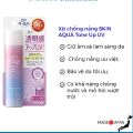 XỊT CHỐNG NẮNG SKIN AQUA TONE UP UV SPF50+ PA++++ 60g. 