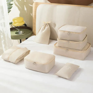 🔥[SG STOCK]7pcs/Set Travel Storage Bag Luggage Storage Bag Set Clothes Suitcase Clothes Underwear