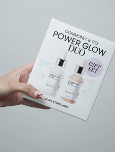 Commonly & Co. Limited Edition Power Glow Duo Gift Set Brightening Serum + Anti-Aging Serum
