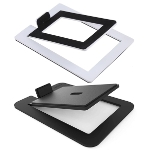 Desktop Carbon Steel Bracket Holder Universal Tabletop Stand for Kantos YU4 Active Speaker & Other Computer Speakers