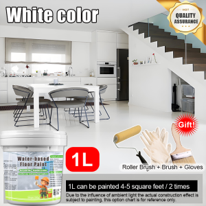 epoxy floor paint 1L water-based colour sand floor paint coating outdoor toilet bathroom tile paint