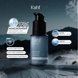 KAHF Brightening and Texture Refining Face Serum 35ml | Serum Wajah Pria | Skincare Pria