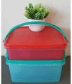 Tupperware Jumbo Goody Box with Carlolier 2L & 4L (2). 