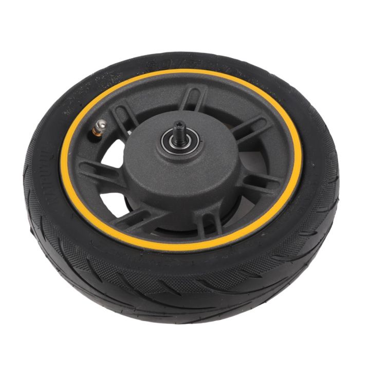 VJDA%2010%20Inch%20Electric%20Scooter%20Front%20Wheel%20Rubber%2060/70-6.5%20Replacement%20Front%20Wheel%20Durable%20Heavy%20Duty%20Scooter%20Front%20Wheel%20for%20Ninebot%20Max%20G30%20Replacement%20Parts%20-%20Image%206