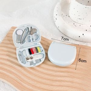 Set Alat Jahit Peralatan MINI Menjahit Benang Jarum Gunting Sewing Kit B25