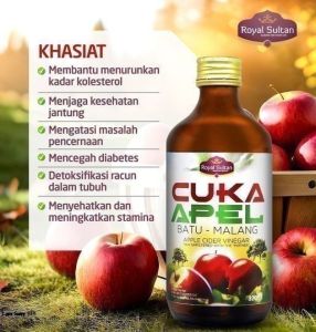 CUKA APEL TAHESTA WITH MOTHER 320ML CUKA APEL ASLI ORIGINAL
