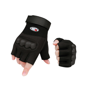 Găng tay lái motor xe máy ZDK Z5 có gù cao su bảo vệ khớp ngón tay khóa gài chắc chắc độ bền cao