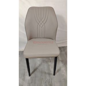 Vedourstyle Modern PU Leather Dining Chair Scratch-Resistant Upholstery Cafe Chair Kerusi Makan