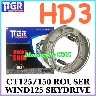 Motorcycle Brake Shoe Set For CT125 ROUSER WIND 125 SKYDRIVE ADDRESS CT150 BOXER GIXXER GS125/150 HD3 B120