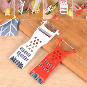 Ayla มีดปอกผลไม้ 5in1 พร้อมส่ง ที่ขูดมะละกอ แบบหนา veggie chopper