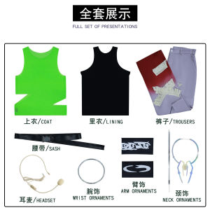 clu XL ALIEN STAGE Till luka blinkg role play cosplay cloth Halloween party costume LX ulc