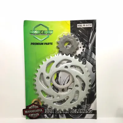 GEAR PRESS GIR SET DEPAN BELAKANG JUPITER Z VEGA RXKING F1ZR 15T/36T