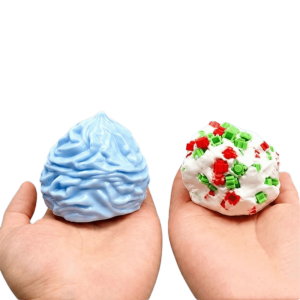 YOUSHI TOP Sáng tạo Đồ chơi bóp hình cuộn kem Siêu mềm Giòn tan Đồ chơi bánh kem chậm nở Sáng tạo Hài hước Đồ chơi cuộn bong bóng nhấn Trẻ em Người lớn