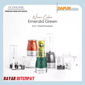Ecohome  Food Processor Chopper Choper Blender Daging Serbaguna Ice Crusher Smoothies Grinder