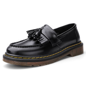 DDr.Marten Tassel Loafers Shoes Boots Genuine Leather Casual Non-slip Slip On Platform Shoes