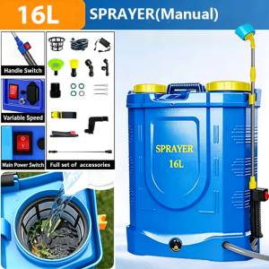 CHIC Agricultural Electric Sprayer Manual AUTO 2in1 Rechargeable Knapsack 16L/20L For Agriculture and Garden Power Tools