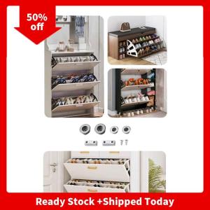 🔥🔥🔥pheebss อุปกรณ์สกรูยึดกรอบพลิกสำหรับตู้รองเท้าอุปกรณ์เชื่อมต่อตู้รองเท้าเฟอร์นิเจอร์