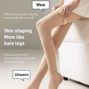 Sunscreen Anti-hooking Supernatural Stockings For Women/Long Tube Stockings/Breathable Sheer Tights UV Protection/Anti-Snagging Comfortable Wear Daily Use