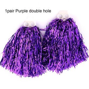 GetCoupon 1pc/1Pair Dress Costume Competition Flower Fancy Cheerleader pompoms Dance Party Decorator Club Sport Supplies Cheerleading Cheering Ball